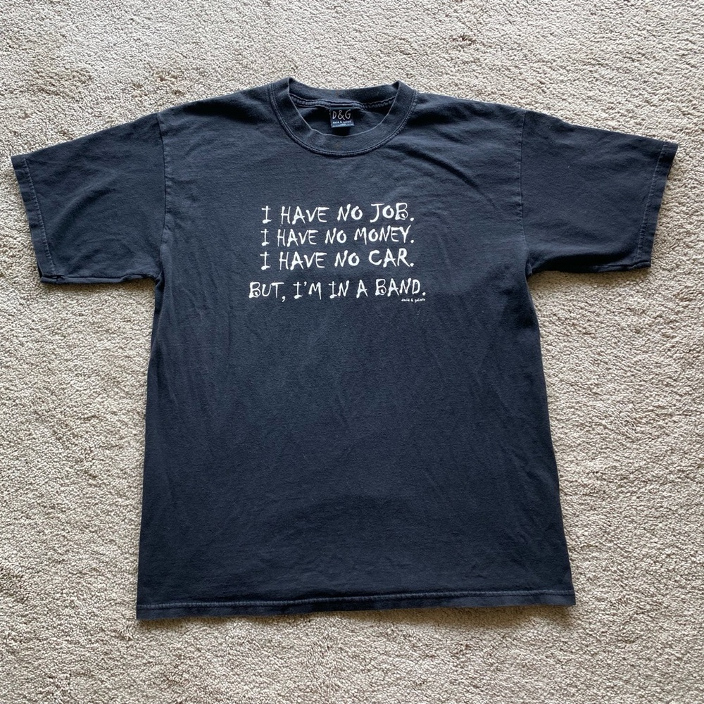 Vintage, David and Goliath, Joke, Band Shirt